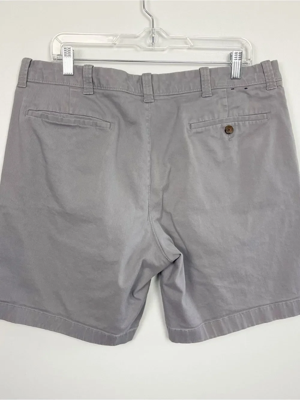 J.Crew 9” Chino Shorts Men’s Size 36 Gray Classic Casual Cotton Shorts